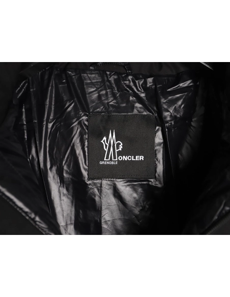 Moncler hooded down jacket with sleeve pockets,Moncler Jacket,Jacket,APPAREL