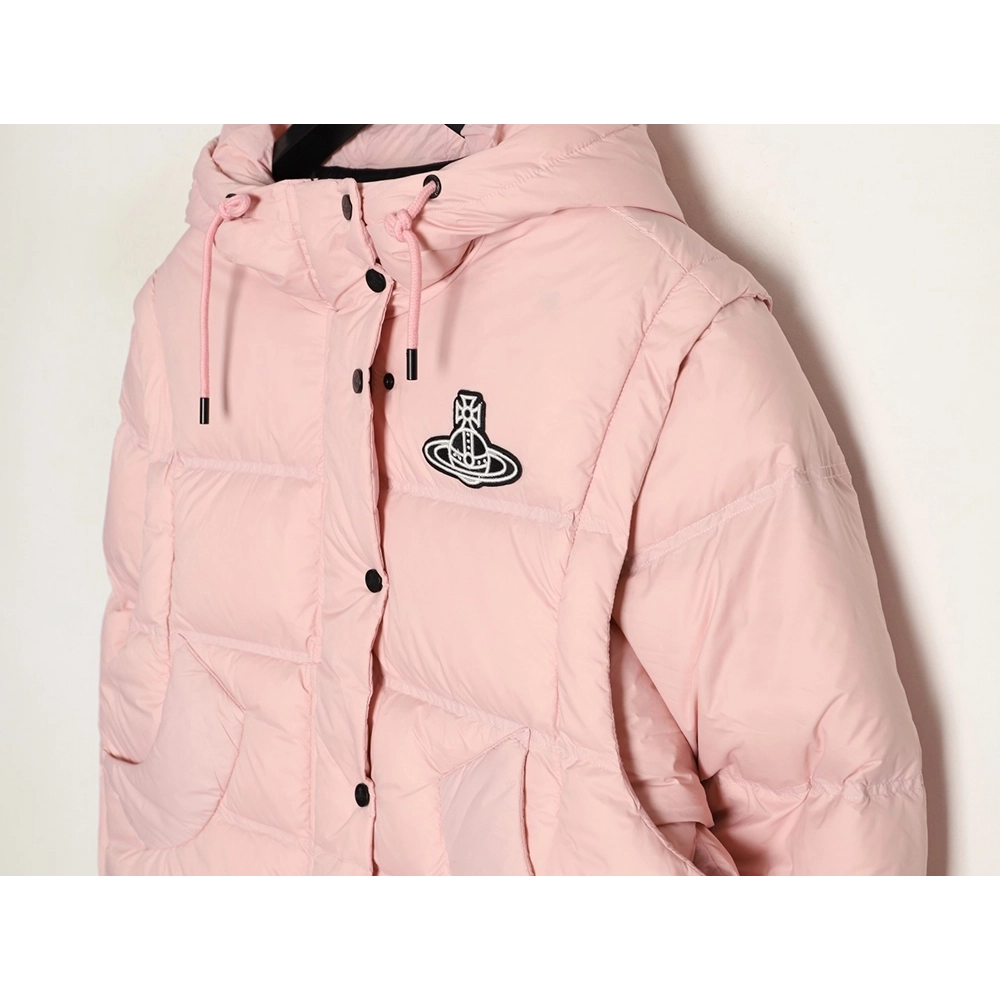 Vivienne Westwood Detachable Down Jacket,Vivienne Westwood Jacket,Jacket,APPAREL