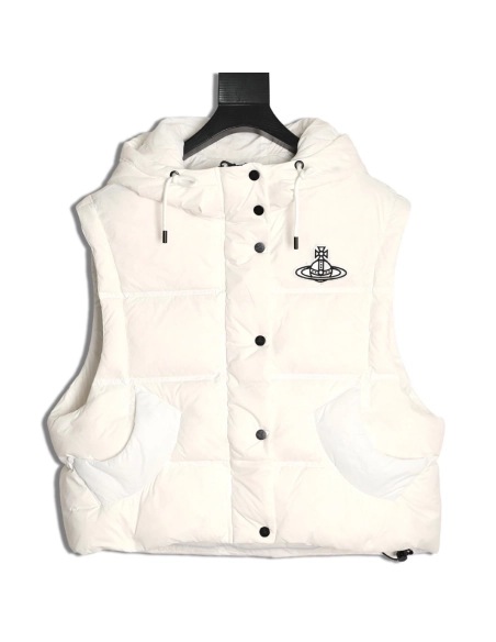 Vivienne Westwood Detachable Down Jacket,Vivienne Westwood Jacket,Jacket,APPAREL