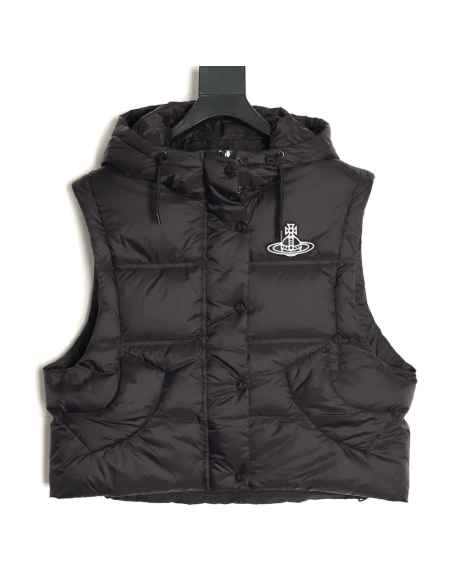 Vivienne Westwood Detachable Down Jacket,Vivienne Westwood Jacket,Jacket,APPAREL