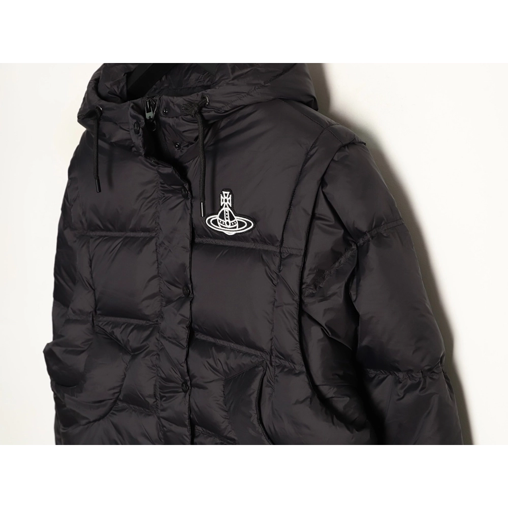 Vivienne Westwood Detachable Down Jacket,Vivienne Westwood Jacket,Jacket,APPAREL