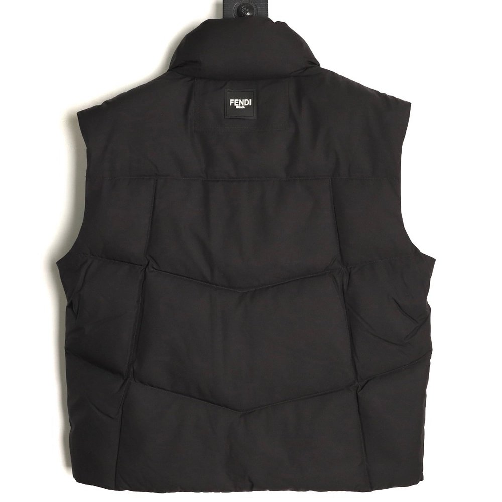 Fendi Detachable Stand Collar Down Jacket,Fendi Jacket,Jacket,APPAREL