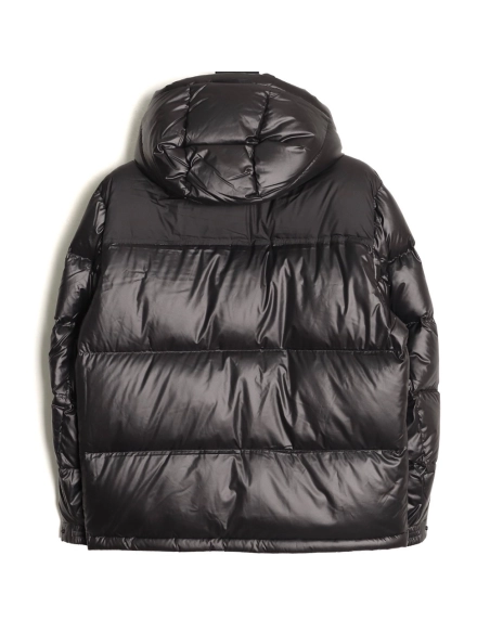 Fendi sleeve patchwork hooded down jacket Tsk1,Fendi Jacket,Jacket,APPAREL