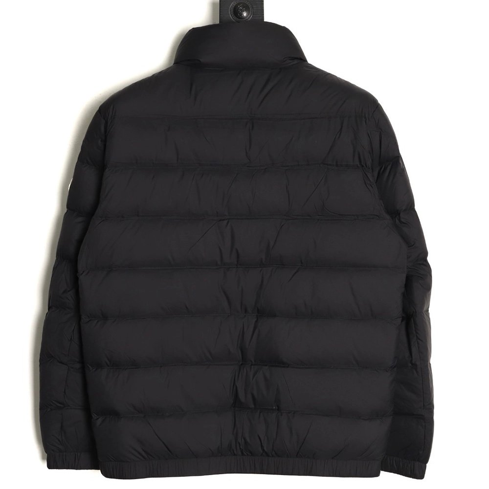 Moncler chest logo hooded down jacket,Moncler Jacket,Jacket,APPAREL