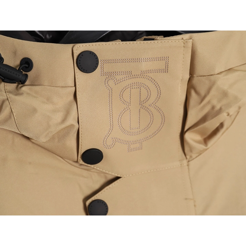 Burberry 3M reflective lettering hooded down jacket,Burberry Jacket,Jacket,APPAREL