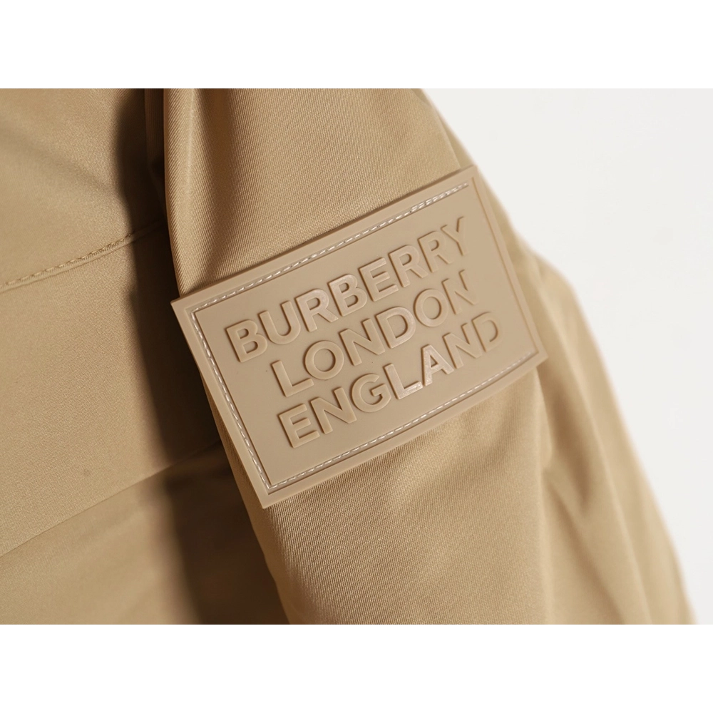 Burberry 3M reflective lettering hooded down jacket,Burberry Jacket,Jacket,APPAREL