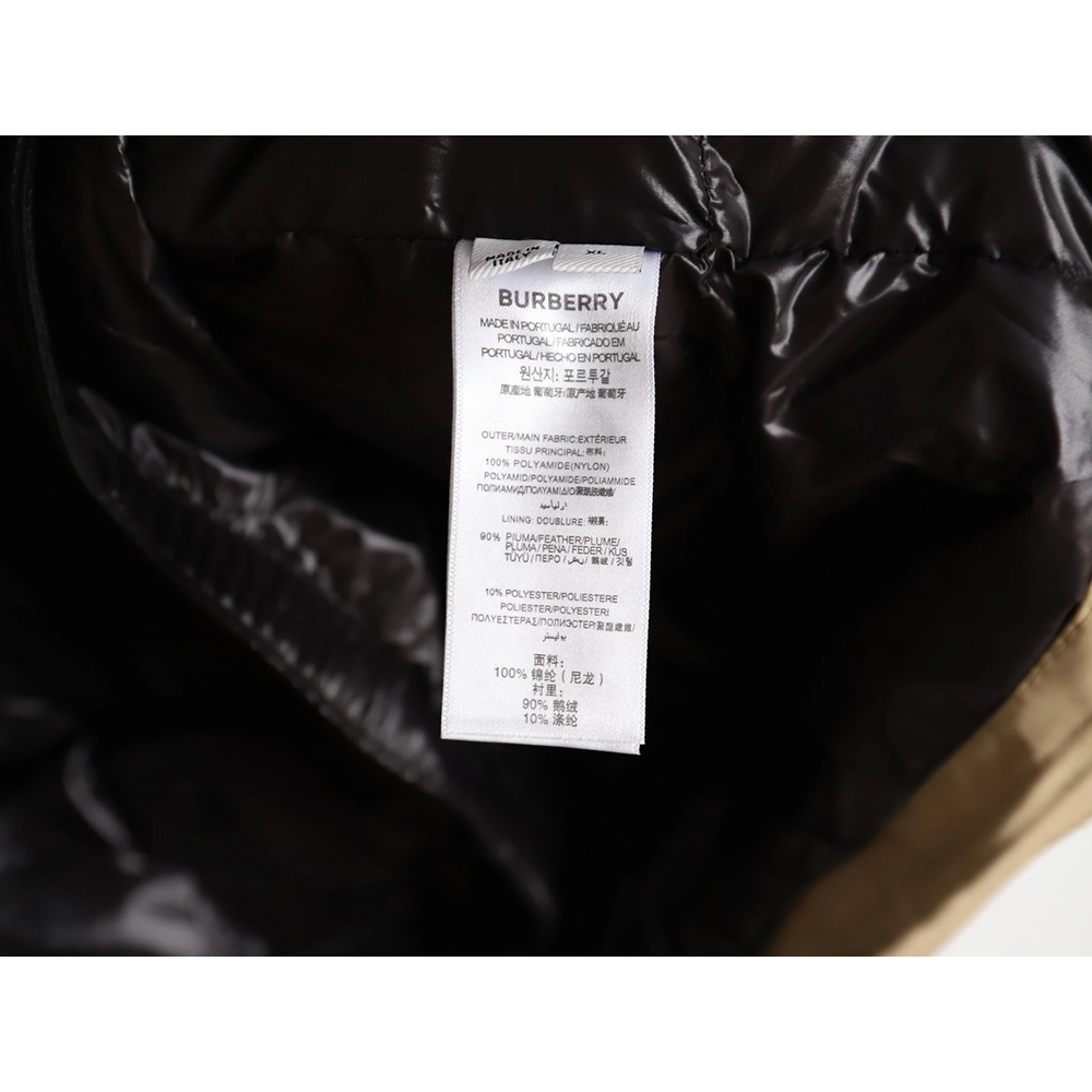 Burberry 3M reflective lettering hooded down jacket,Burberry Jacket,Jacket,APPAREL