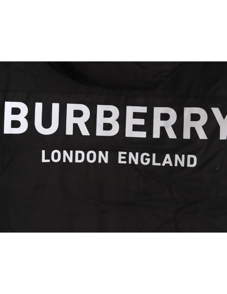 Burberry 3M reflective lettering hooded down jacket,Burberry Jacket,Jacket,APPAREL
