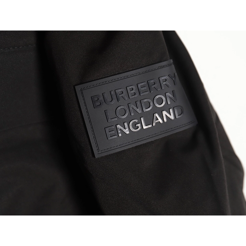 Burberry 3M reflective lettering hooded down jacket,Burberry Jacket,Jacket,APPAREL