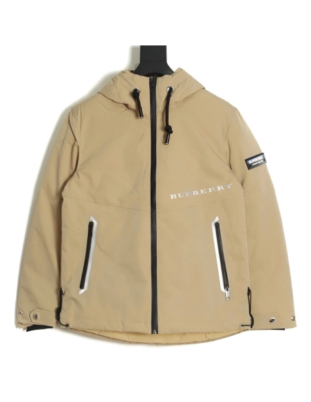 Burberry silicone badge down jacket,Burberry Jacket,Jacket,APPAREL