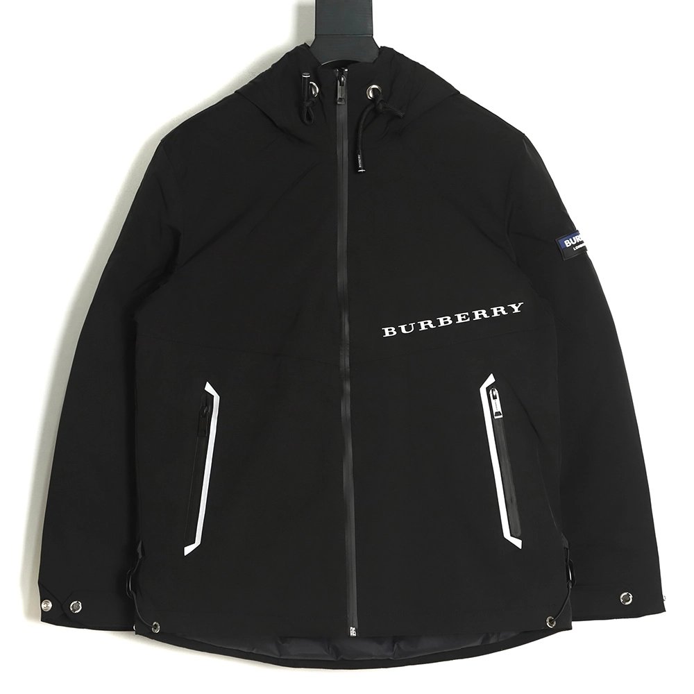 Burberry silicone badge down jacket,Burberry Jacket,Jacket,APPAREL