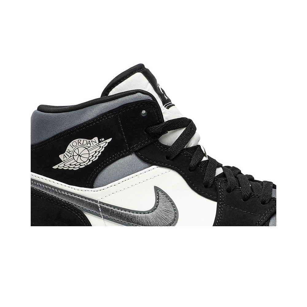 AIR JORDAN 1 MID SE SATIN SMOKE GREY 852542 011,AIR JORDAN 1 MID,Air Jordan