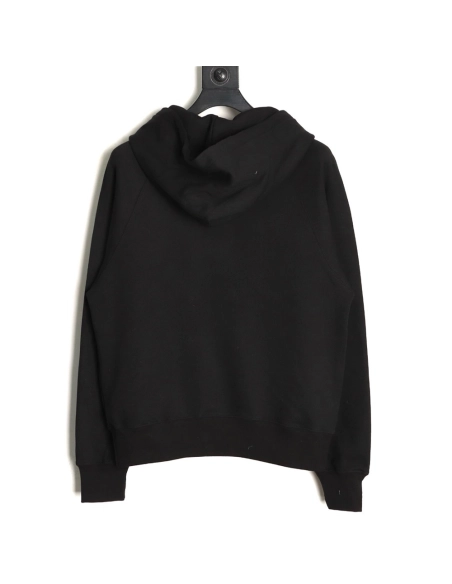 Ami French minimalist 3D heart logo embroidered hoodie,Ami Hoodie,Hoodie,APPAREL