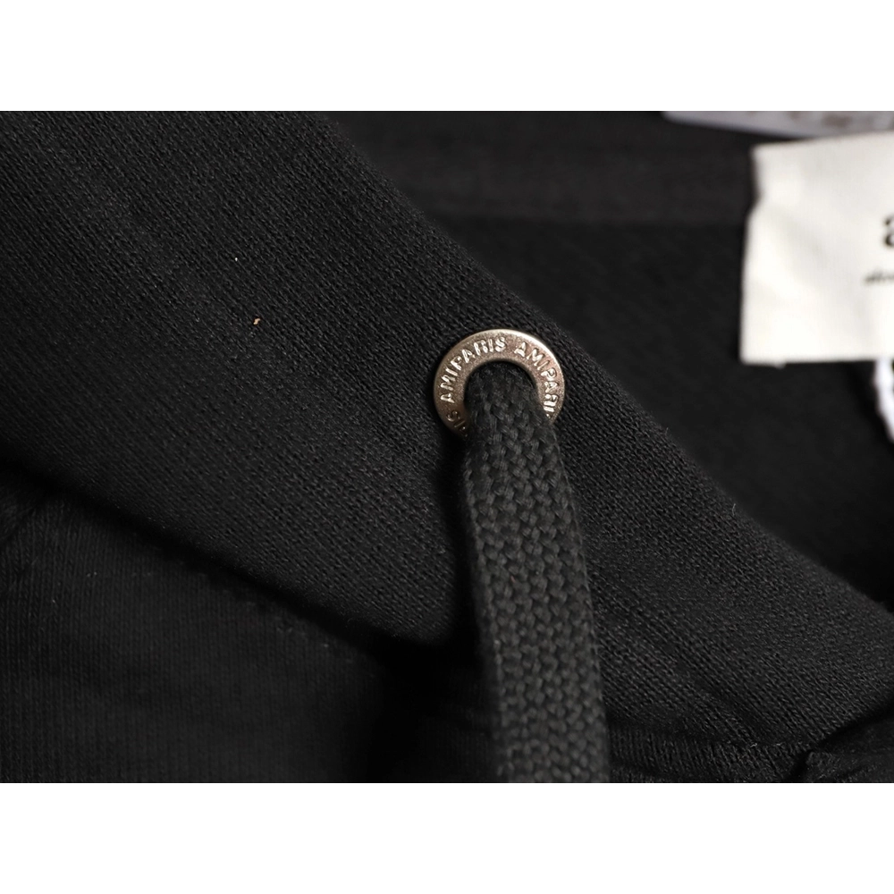 Ami French minimalist 3D heart logo embroidered hoodie,Ami Hoodie,Hoodie,APPAREL