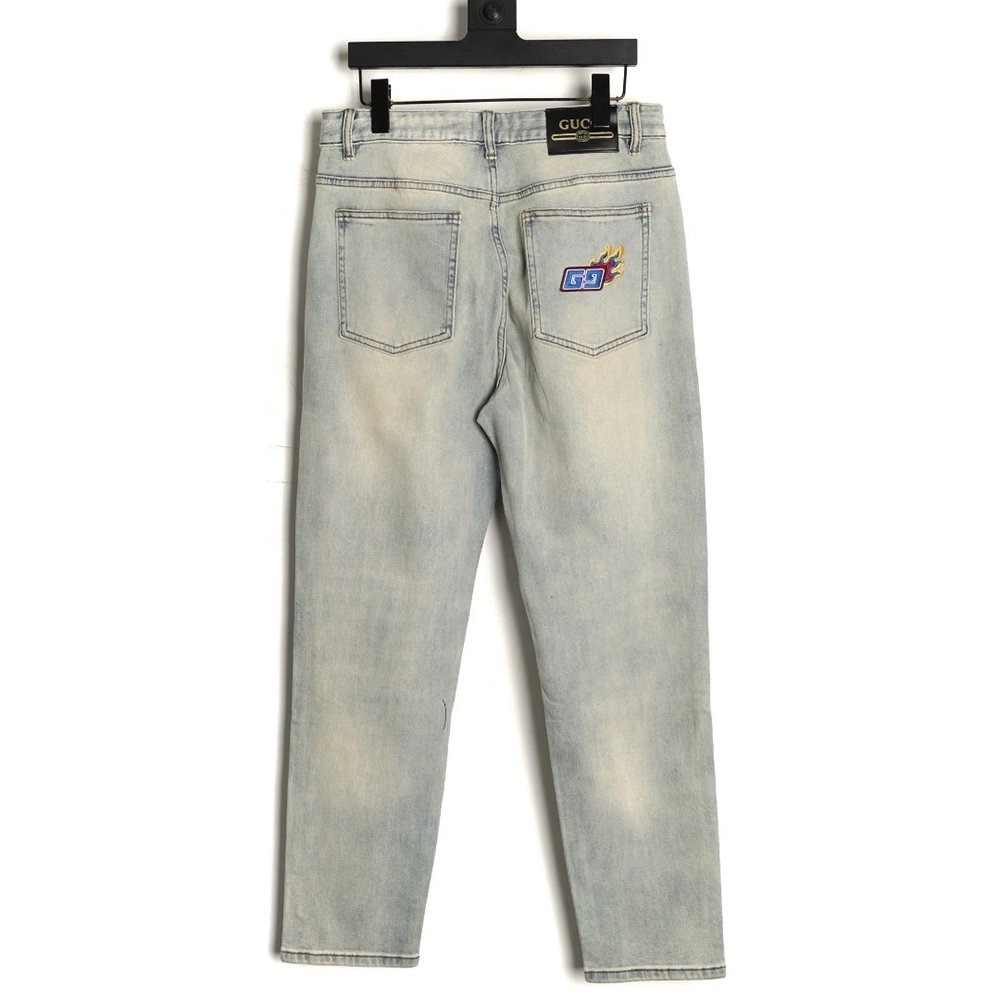 Gucci Year of the Dragon Limited Edition Jeans,Gucci Trousers,PANTS JEANS,APPAREL