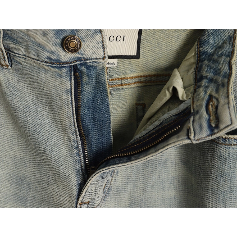 Gucci Year of the Dragon Limited Edition Jeans,Gucci Trousers,PANTS JEANS,APPAREL