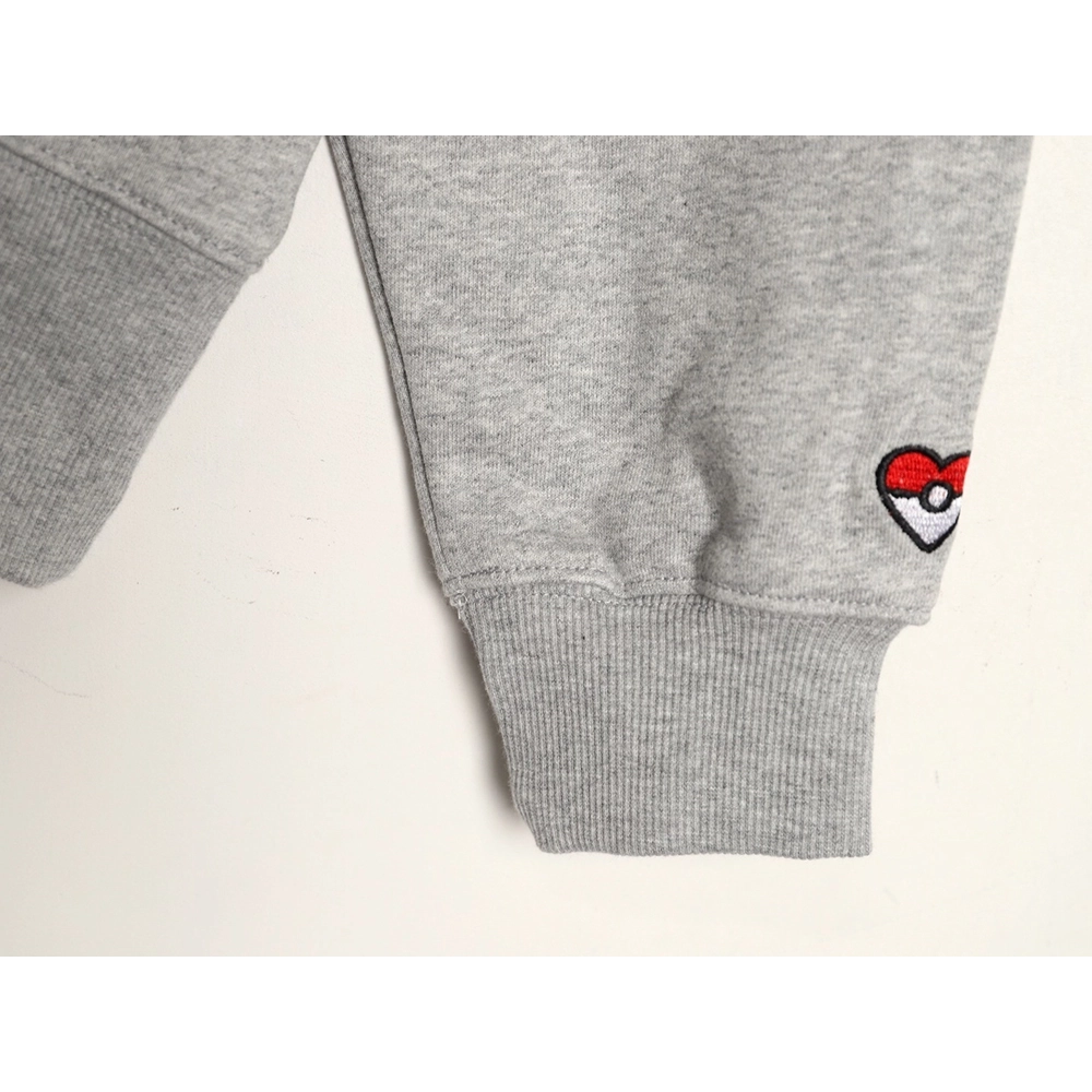 Human Made Pokemon Collaboration Pikachu Heart Hoodie,Human Made Hoodie,Hoodie,APPAREL