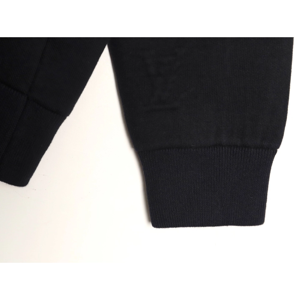 Louis Vuitton embossed logo zipup knit coat with lapelnavy blue,Louis Vuitton Jacket,Jacket,APPAREL