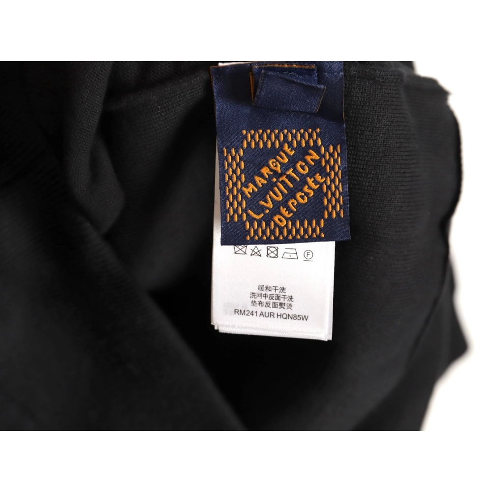 Louis Vuitton embossed logo zipup knit coat with lapelBlack,Louis Vuitton Jacket,Jacket,APPAREL