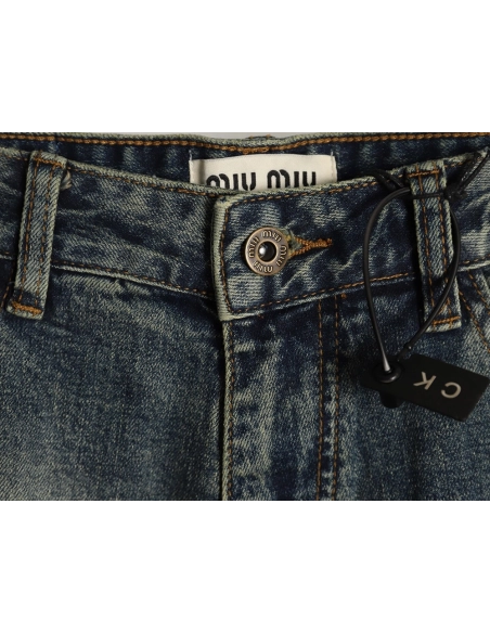 Miu Miu Jeans,Miu Miu Jeans,PANTS JEANS,APPAREL