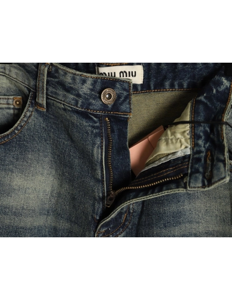 Miu Miu Jeans,Miu Miu Jeans,PANTS JEANS,APPAREL