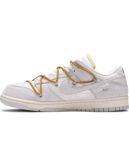 OffWhite x Dunk Low Lot 37 of 50,Dunk SB,NIKE SHOES Reps