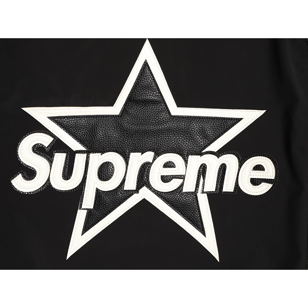 Supreme Vanson Leathers Casual Logo Applique Waterproof ZipUp Jacket,Supreme Jacket,Jacket,APPAREL