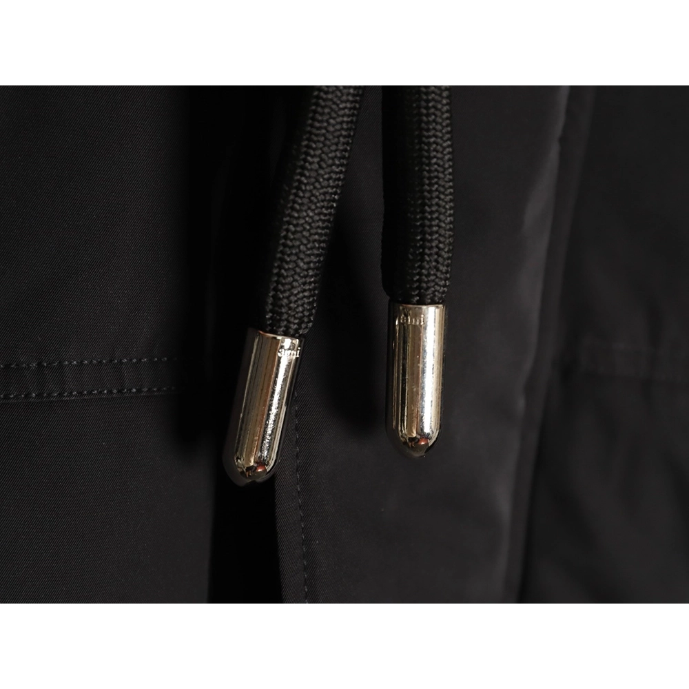 Ami Paris Solid Color Hooded Down Jacket,Ami Jacket,Jacket,APPAREL