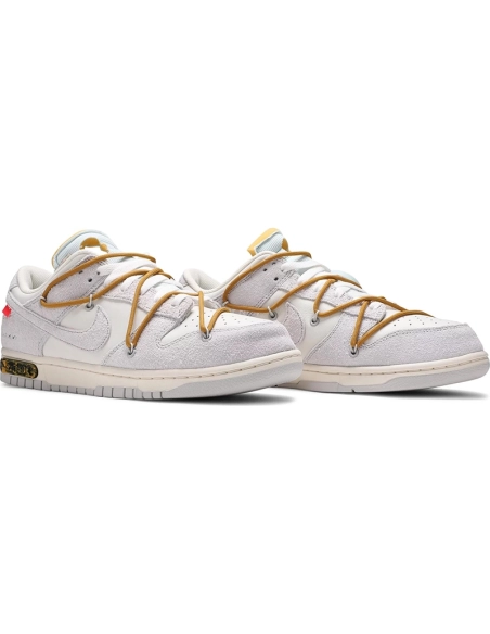 OffWhite x Dunk Low Lot 37 of 50,Dunk SB,NIKE SHOES Reps