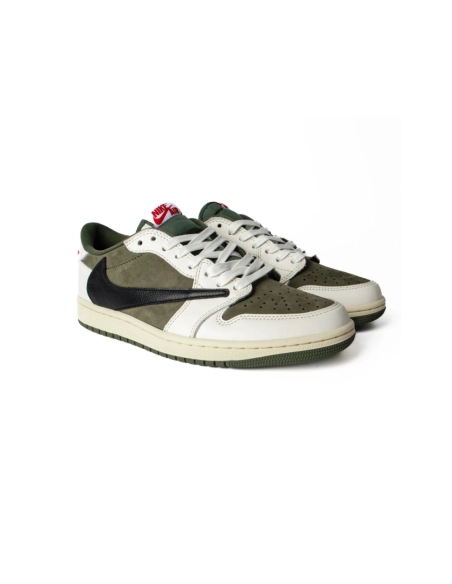 Travis Scott x Air Jordan 1 Low OG SP Medium Olive DM7866-200,AIR JORDAN 1 LOW,Air Jordan