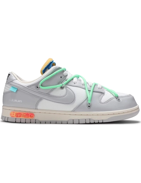 OffWhite x Dunk Low Lot 26 of 50,Dunk SB,NIKE SHOES Reps