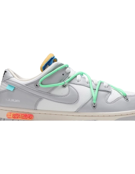 OffWhite x Dunk Low Lot 26 of 50,Dunk SB,NIKE SHOES Reps