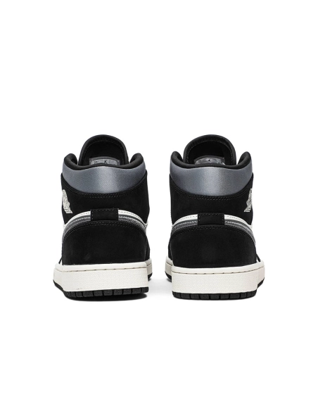 AIR JORDAN 1 MID SE SATIN SMOKE GREY 852542 011,AIR JORDAN 1 MID,Air Jordan