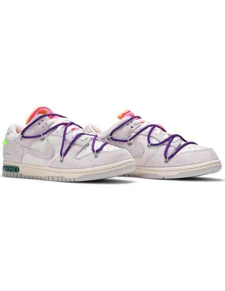 OffWhite x Dunk Low Lot 15 of 50,Dunk SB,NIKE SHOES Reps