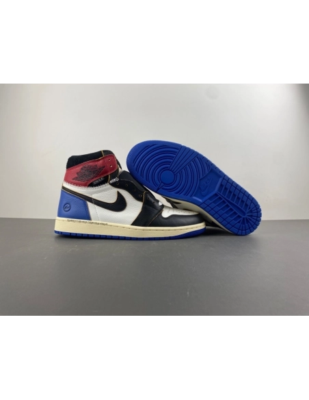 Fragment x Union x Air Jordan 1 High OG Varsity Red/Sport Royal