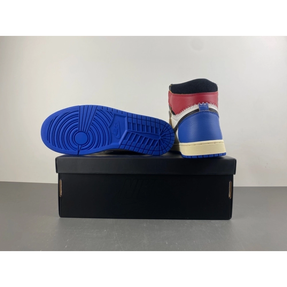 Fragment x Union x Air Jordan 1 High OG Varsity Red/Sport Royal