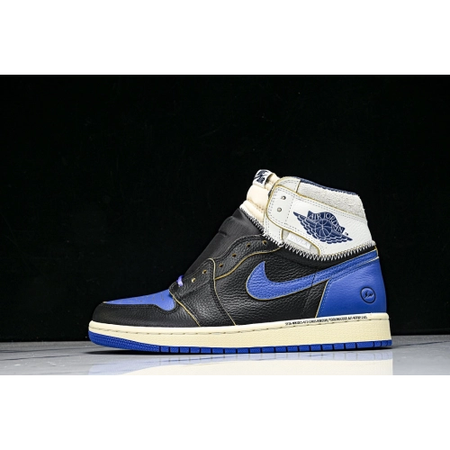 JORDAN 1 RETRO HIGH OG SP FRAGMENT UNION LA SPORT ROYAL BLACK/NAVY/SPORT ROYAL/SAIL
