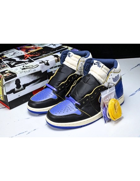 JORDAN 1 RETRO HIGH OG SP FRAGMENT UNION LA SPORT ROYAL BLACK/NAVY/SPORT ROYAL/SAIL