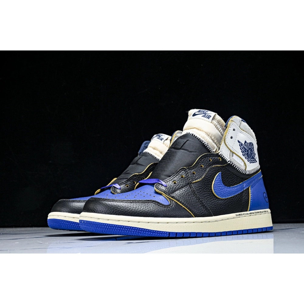JORDAN 1 RETRO HIGH OG SP FRAGMENT UNION LA SPORT ROYAL BLACK/NAVY/SPORT ROYAL/SAIL