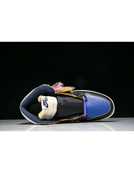 JORDAN 1 RETRO HIGH OG SP FRAGMENT UNION LA SPORT ROYAL BLACK/NAVY/SPORT ROYAL/SAIL