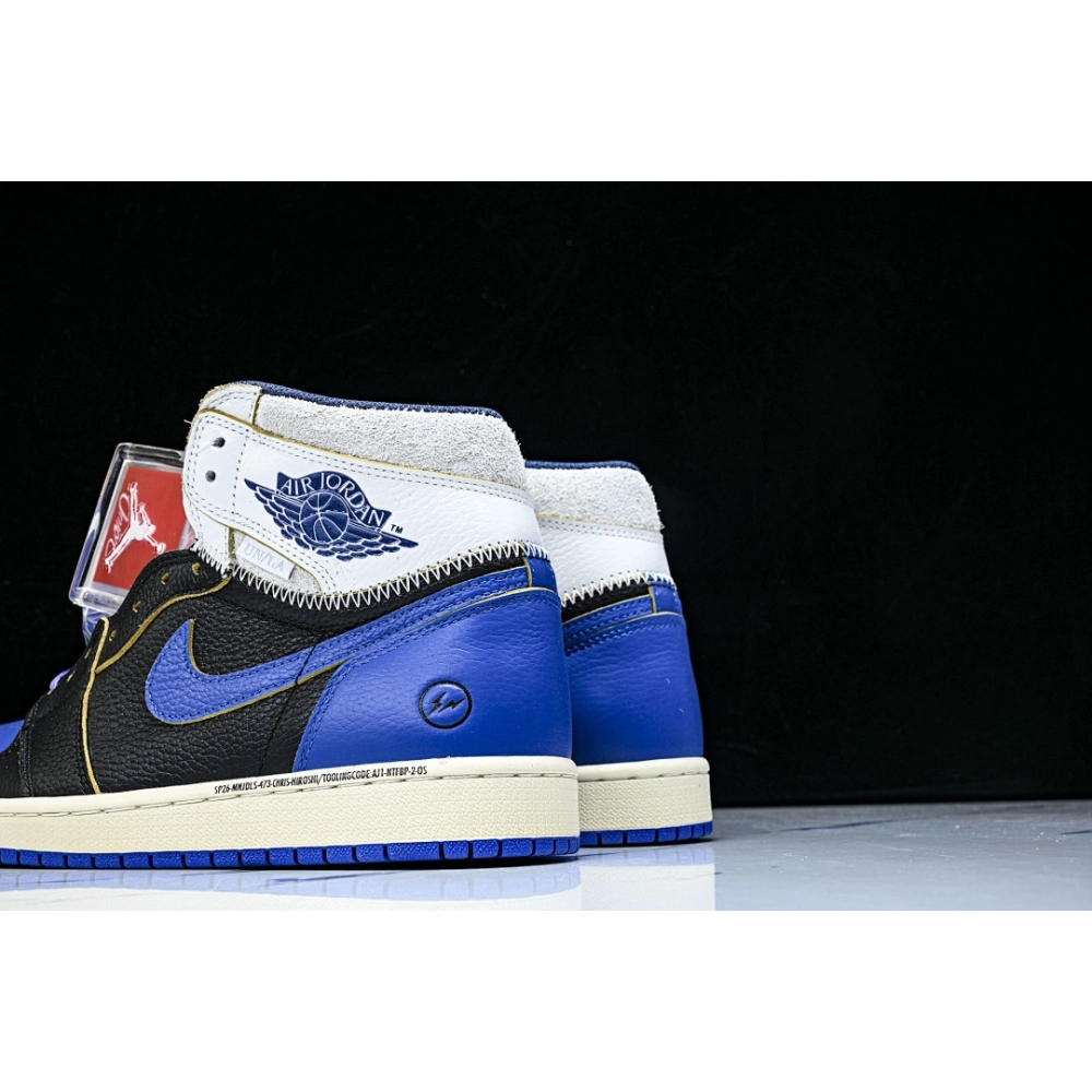 JORDAN 1 RETRO HIGH OG SP FRAGMENT UNION LA SPORT ROYAL BLACK/NAVY/SPORT ROYAL/SAIL