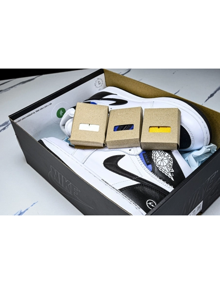 FRAGMENT DESIGN X UNION X AIR JORDAN 1 HIGH BLACK/WHITE