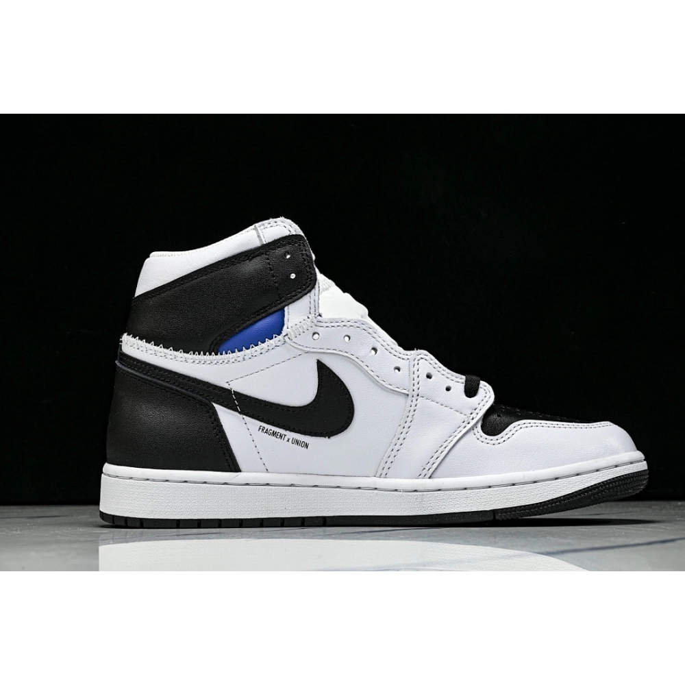 FRAGMENT DESIGN X UNION X AIR JORDAN 1 HIGH BLACK/WHITE