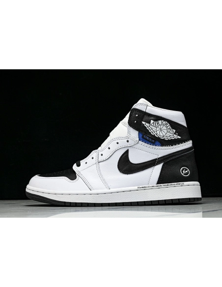 FRAGMENT DESIGN X UNION X AIR JORDAN 1 HIGH BLACK/WHITE