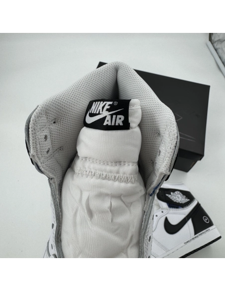 FRAGMENT DESIGN X UNION X AIR JORDAN 1 HIGH BLACK/WHITE