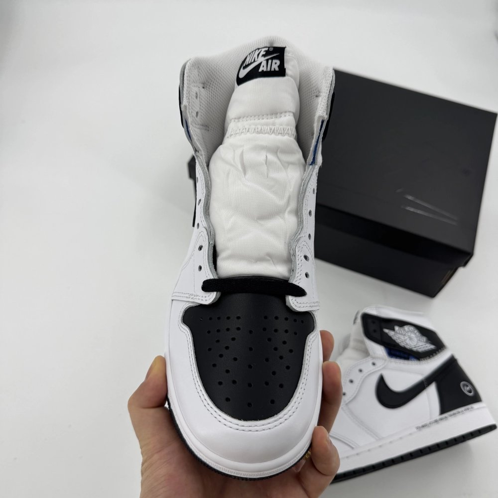 FRAGMENT DESIGN X UNION X AIR JORDAN 1 HIGH BLACK/WHITE