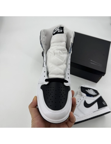 FRAGMENT DESIGN X UNION X AIR JORDAN 1 HIGH BLACK/WHITE