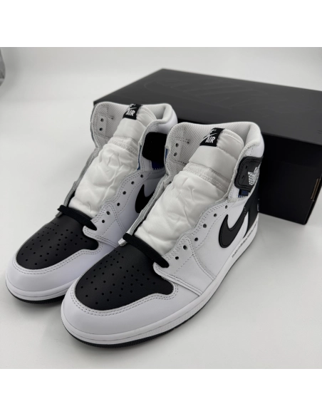 FRAGMENT DESIGN X UNION X AIR JORDAN 1 HIGH BLACK/WHITE