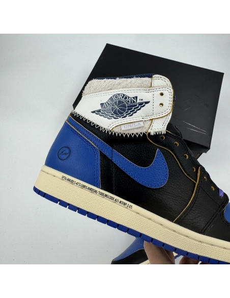 JORDAN 1 RETRO HIGH OG SP FRAGMENT UNION LA SPORT ROYAL BLACK/NAVY/SPORT ROYAL/SAIL