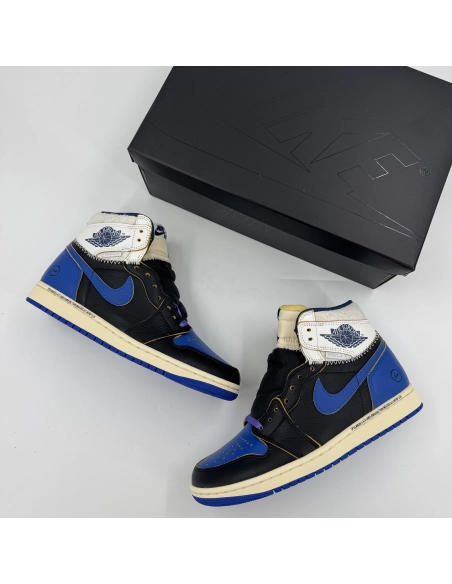 JORDAN 1 RETRO HIGH OG SP FRAGMENT UNION LA SPORT ROYAL BLACK/NAVY/SPORT ROYAL/SAIL